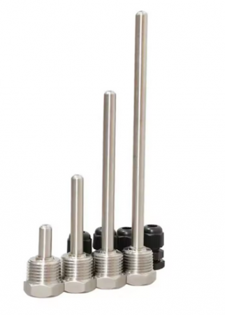 Accesorii - Teaca imersabila Inox 304 Prindere 1/2" DN15 diametru 6mm pentru sensor temperatura