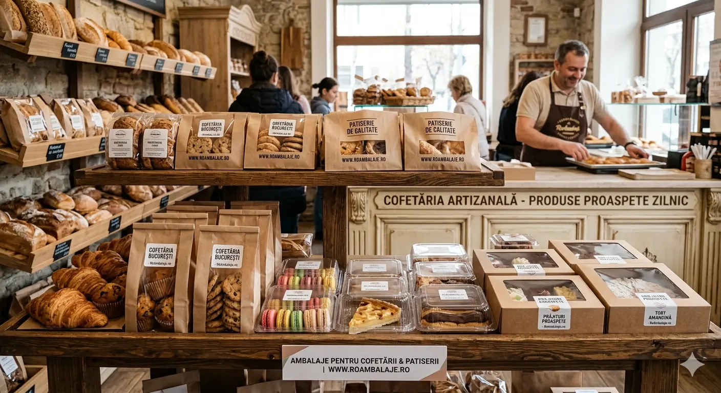 Ce ambalaje se potrivesc pentru cofetării și patiserii? Ghidul produselor proaspete și sigure