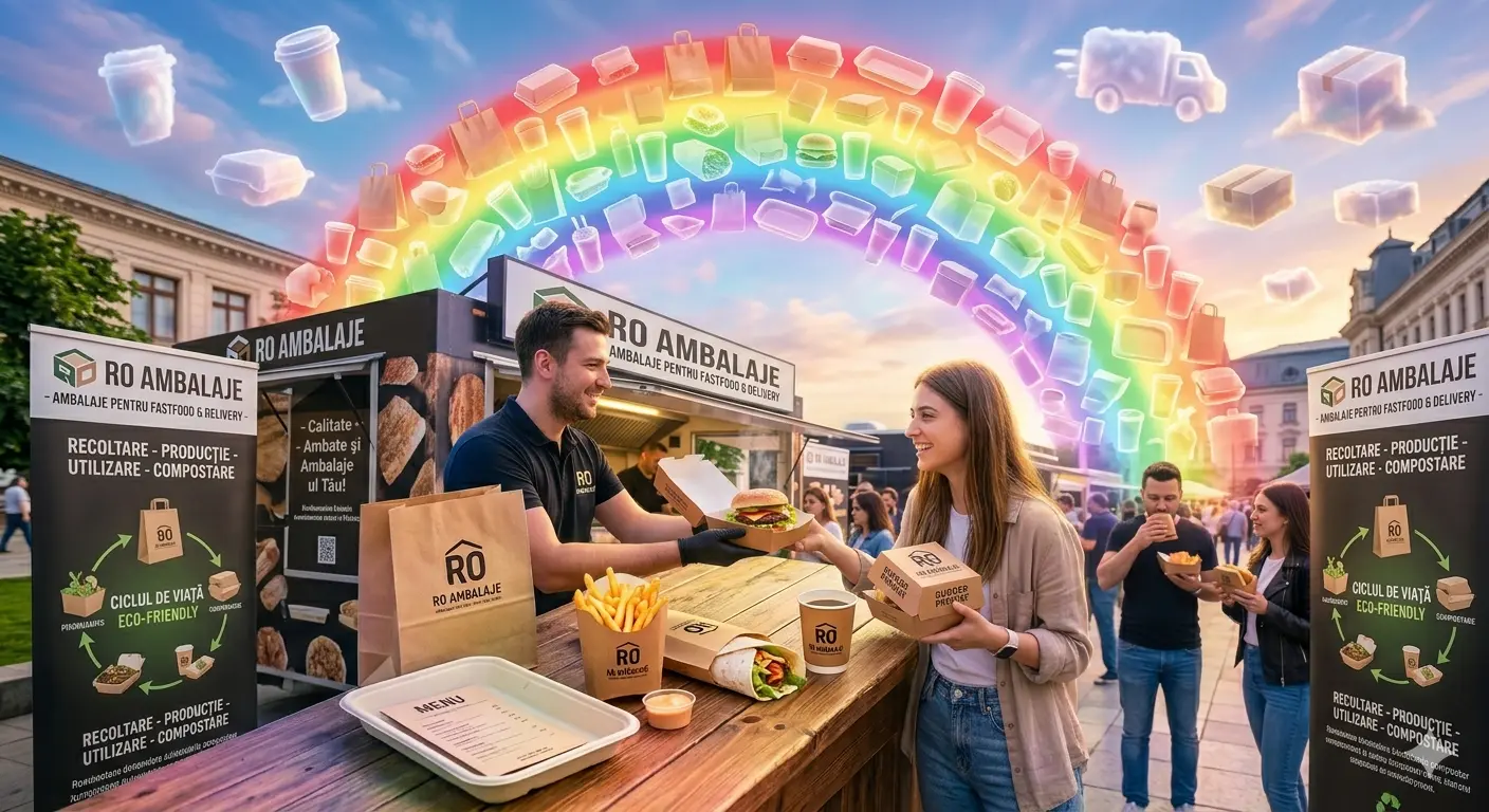 Cum alegi ambalajele perfecte pentru Fast-Food & Street Food: Ghidul succesului la pachet