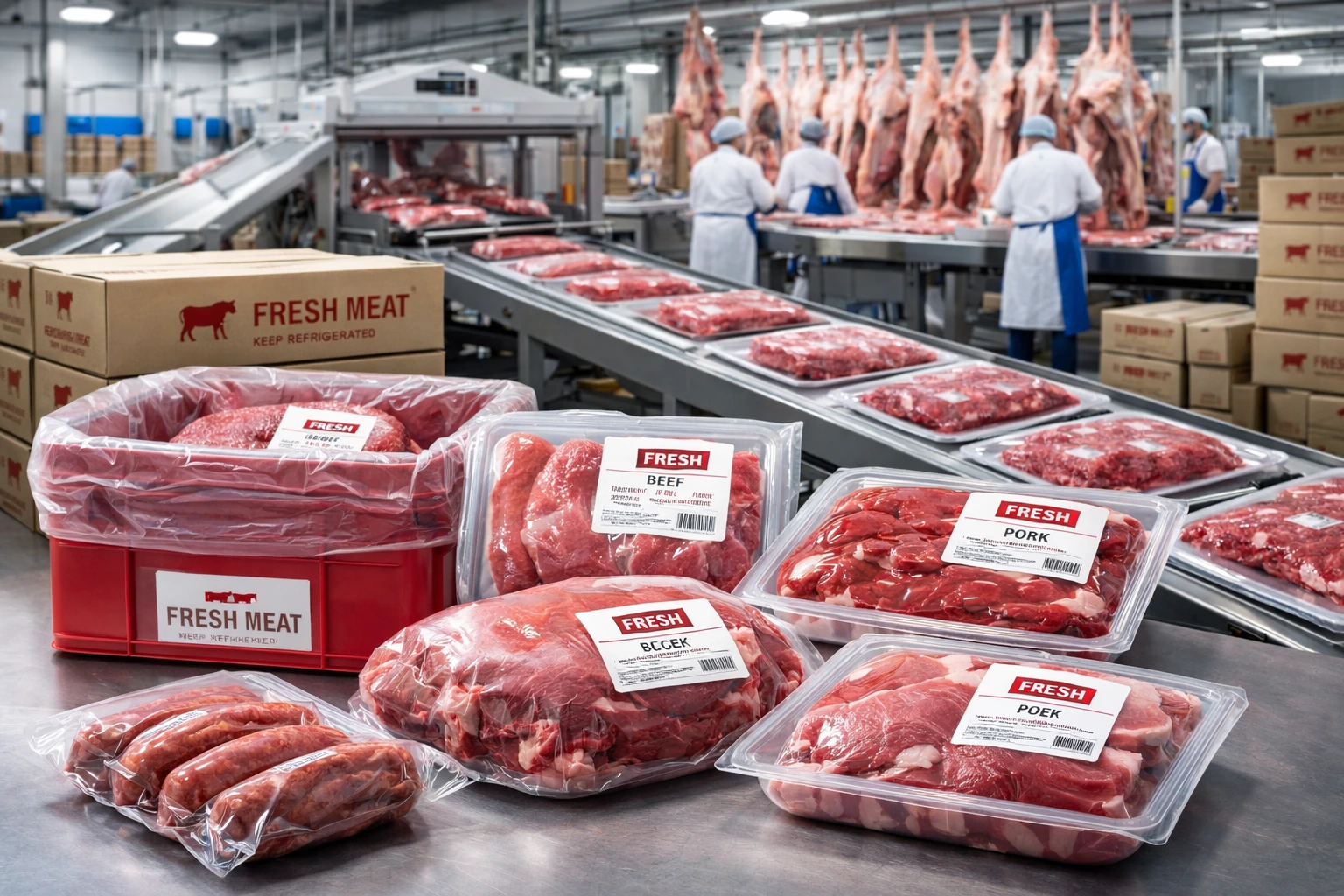 Ambalaje pentru abatoare și procesatori: Performanță sub presiune