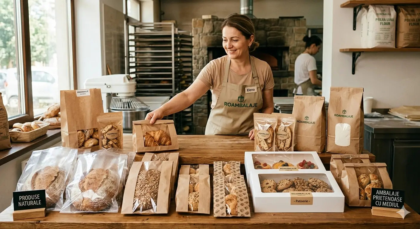 Ambalarea corectă a produselor de panificație: Pungi CPP vs. Hârtie