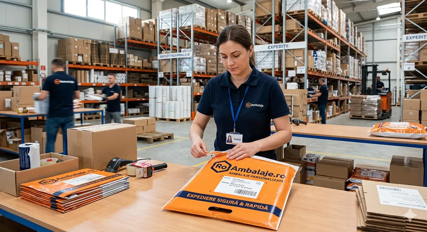 Pungi de Curierat Personalizate: Cum să Transformi un Simplu Colet într-o Experiență de Brand Memorabilă