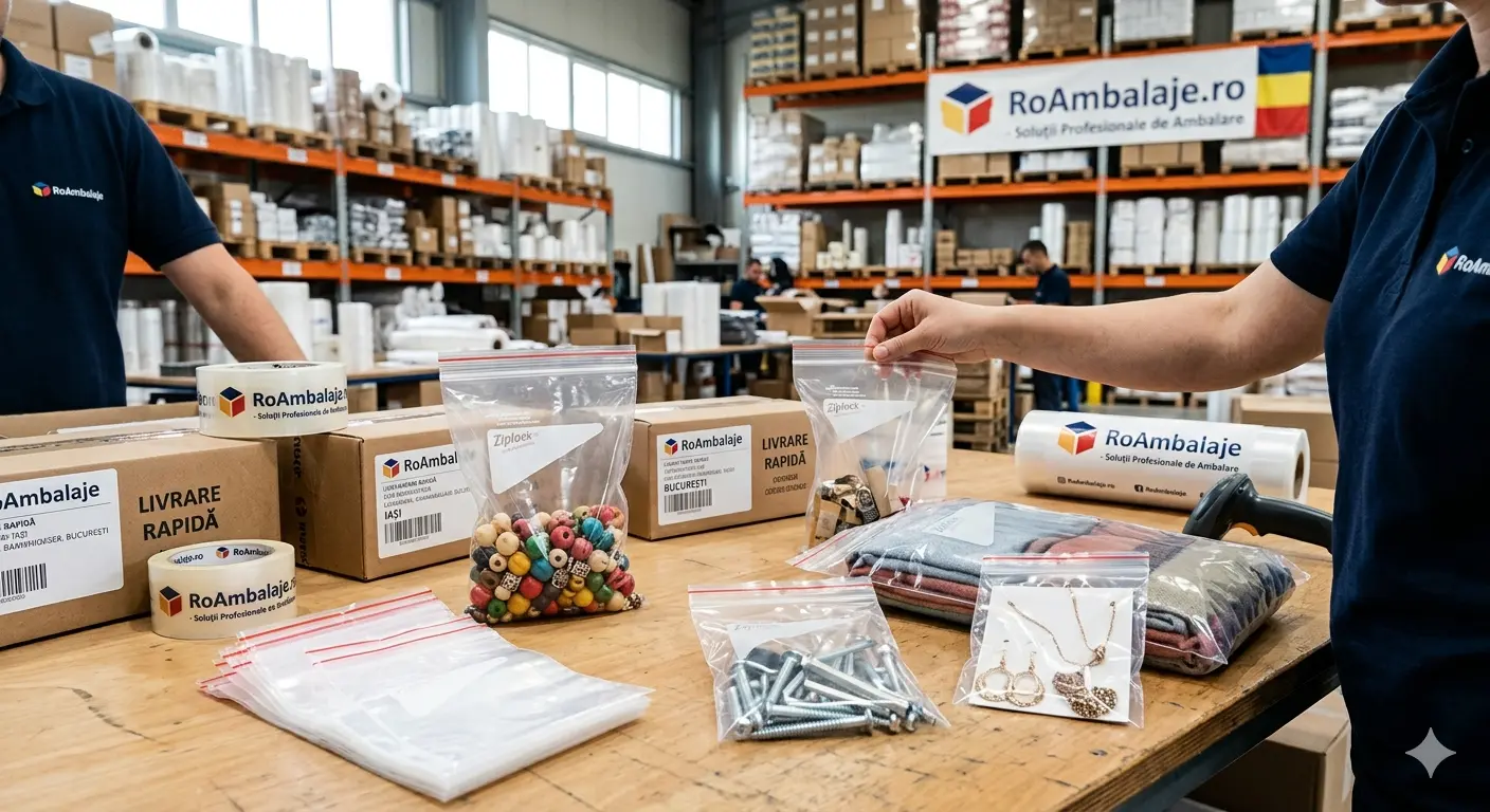 Pungile Ziplock: Soluția Universală pentru Organizare și Protecție