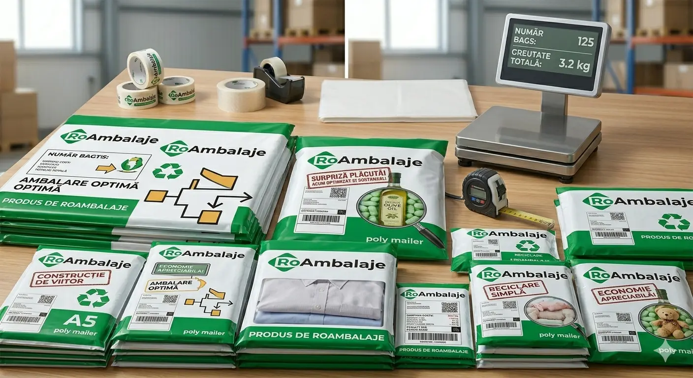 Pungile de curierat: Soluția inteligentă și economică pentru expedierea produselor tale nefragile