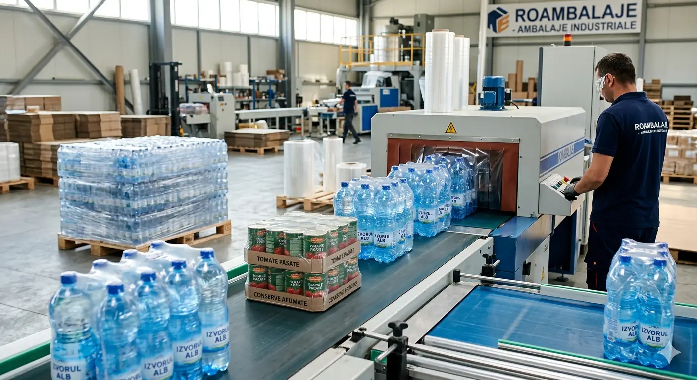 Folie termocontractibilă pentru baxat: Eficiență și protecție maximă în transport