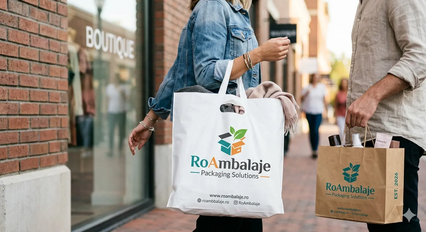 Sacoșele Tip Banană Personalizate: Cum transformi un simplu ambalaj într-un instrument de marketing mobil