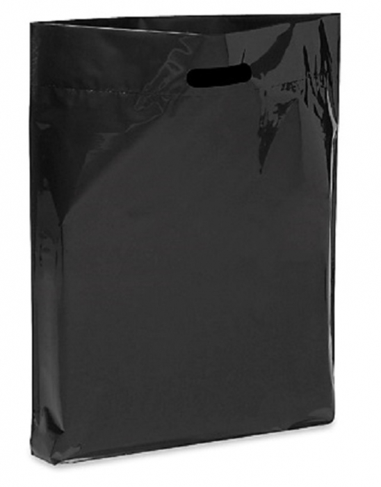 sacose polietilena, tip banana, negre [2]