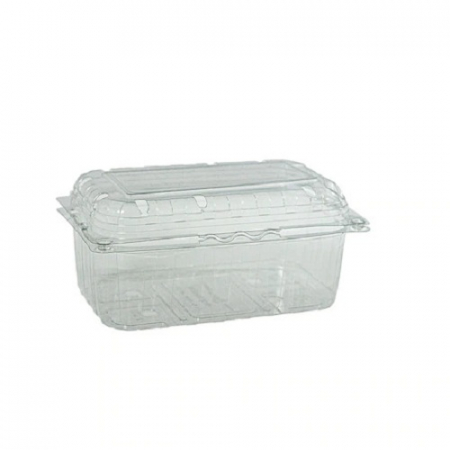 Ambalaje pentru comert - Caserole fructe-legume, capac incorporat, perforate