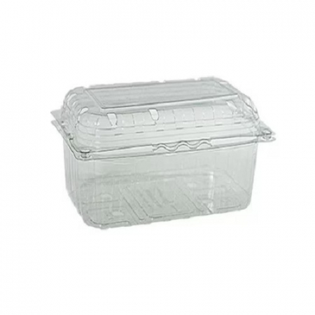 Ambalaje pentru panificatie,patiserii,fast-food si horeca - Caserole fructe-legume, capac incorporat, perforate