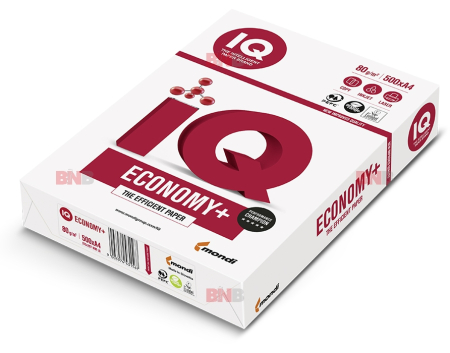 Alte ambalaje - Hartie copiator A4 IQ Economy+ 80 g/mp, 500 coli/top