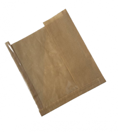 PUNGI DIN HARTIE CU FEREASTRA BOPP, 100 buc/set [1]
