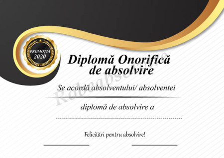 Diplome de Absolvire - Diplome de absolvire