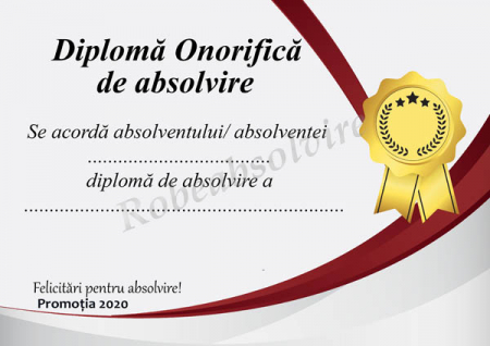 Diplome de Absolvire - Diplome de absolvire