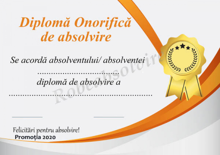 Diplome de Absolvire - Diplome de absolvire