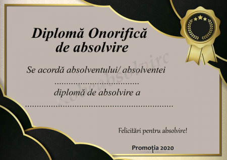 Diplome de Absolvire - Diplome de absolvire