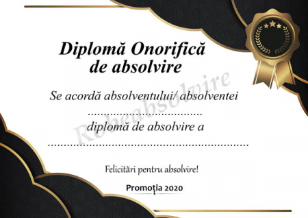 Diplome de Absolvire - Diplome de absolvire