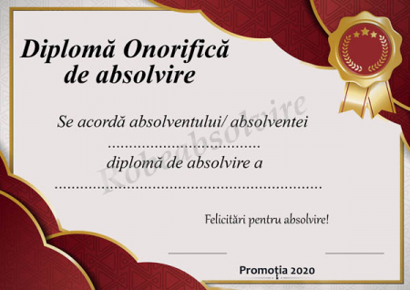 Diplome de Absolvire - Diplome de absolvire
