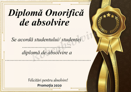 Diplome de Absolvire - Diplome de absolvire