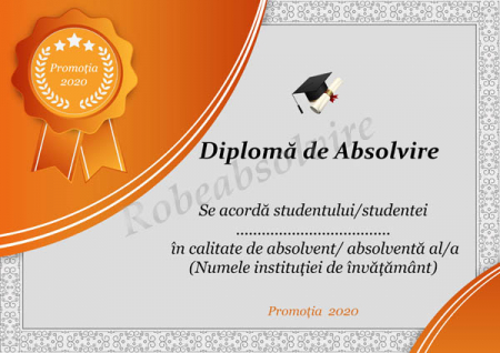 Diplome de Absolvire - Diplome de absolvire