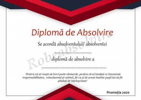 Diplome de Absolvire - Diplome de absolvire