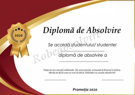Diplome de Absolvire - Diplome de absolvire