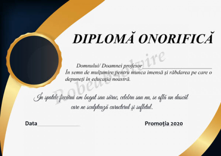 Diplome Onorifice Profesori - Diplome onorifice