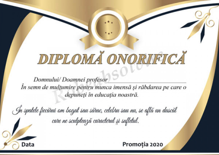 Diplome Onorifice Profesori - Diplome onorifice