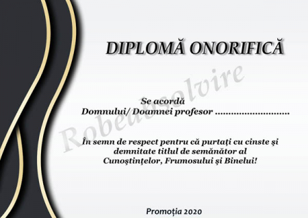 Diplome Onorifice Profesori - Diplome onorifice