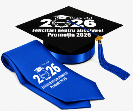 Toca si Esarfa Promotia 2026 - robe absolvire