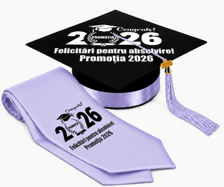 Toca si Esarfa Promotia 2026 - robe absolvire