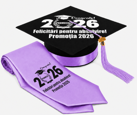 Toca si Esarfa Promotia 2026 - robe absolvire