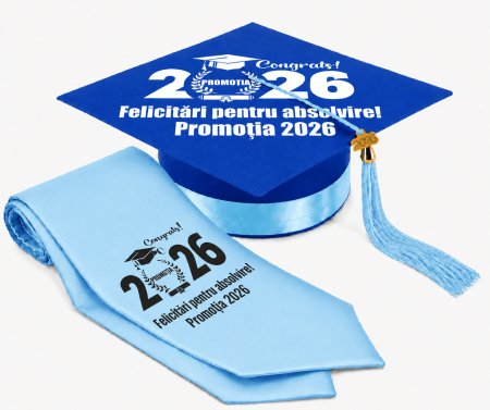Toca si Esarfa Promotia 2026 - robe absolvire