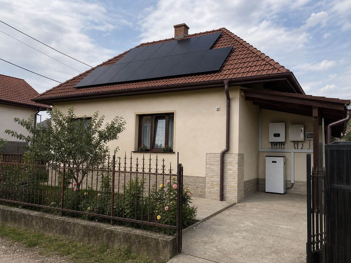 Lucrare sistem fotovoltaic rezidential RobertSim