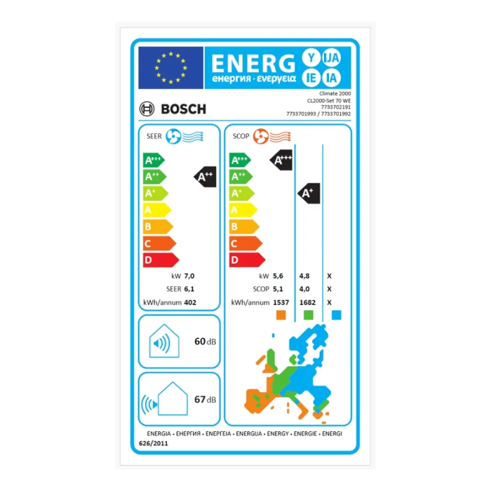 Montaj inclus Bosch Climate 2000 24000 BTU [8]