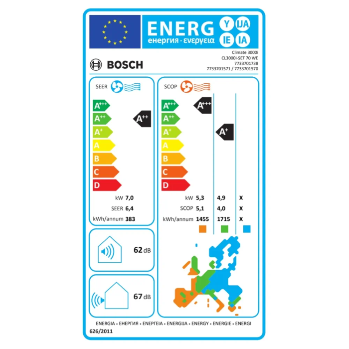 Montaj inclus Bosch Climate 3000i 24000 BTU [8]