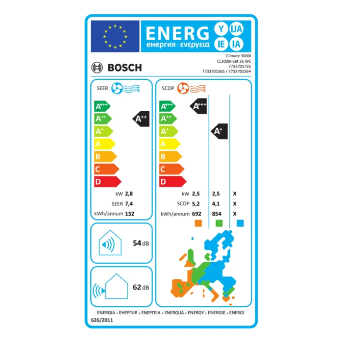 Montaj inclus Bosch Climate 3000i 9000 BTU [8]