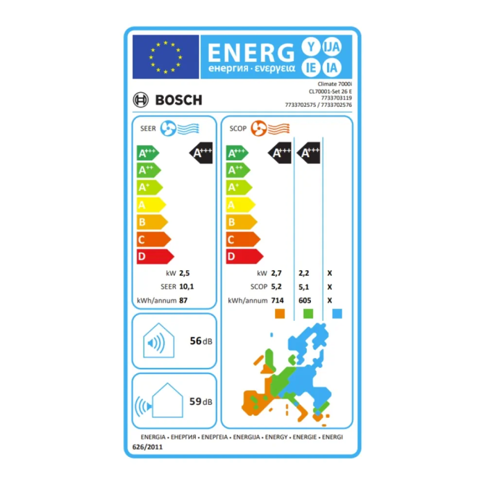 Montaj inclus Bosch Climate 7000i 9000 BTU [10]