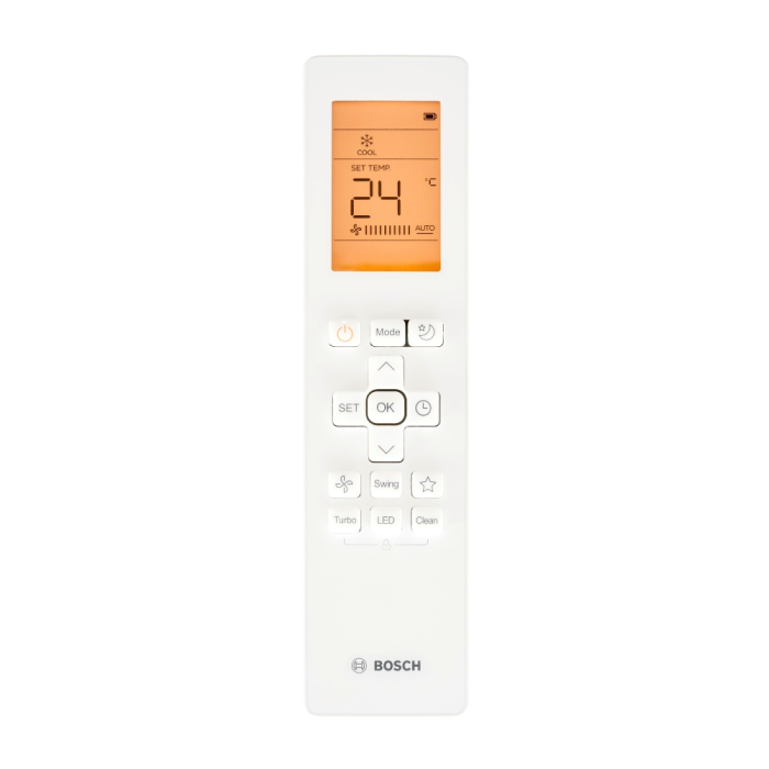 Aparat de aer conditionat Bosch Climate 2000, R32, Inverter, 18000 BTU, A++, incalzire, turbo, 2 cai de drenaj, temporizator, Golden Fin, Follow Me, CL2000U W 53 E - CL2000 53 E [6]