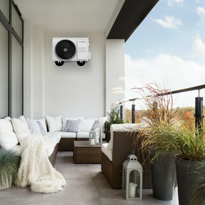 Aparat de aer conditionat Bosch Climate 3000i R32 Inverter 12000 BTU, filtru cu catalizator rece, ventilator 4 trepte, Timer, Follow Me, i-Clean, repornire automata, CL3000iU W 35 E - CL3000i 35 E [14]