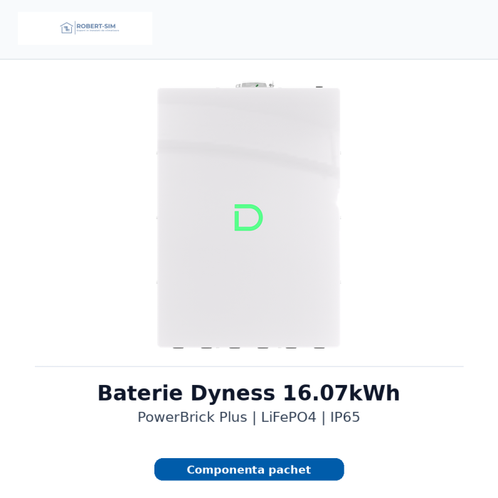 Sistem fotovoltaic monofazat AIKO la cheie 6kW + baterie Dyness 16kWh + instalare [5]
