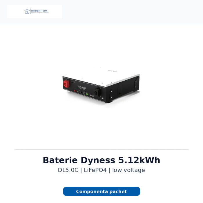 Sistem fotovoltaic monofazat cu invertor Solis 8kW + baterie Dyness 5.2kWh + panouri AIKO [4]