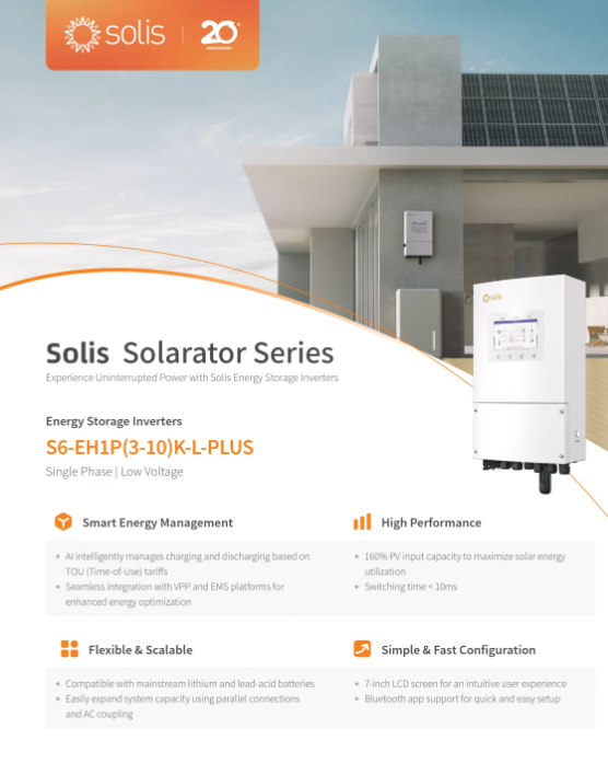 Solutie baterie pentru sisteme Huawei Monofazat - Kit Invertor Solis 6kW + Baterie 14.336kWh [2]