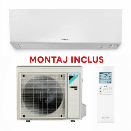 Pachete aer condiționat cu montaj inclus - Montaj inclus Daikin Perfera 12000 BTU