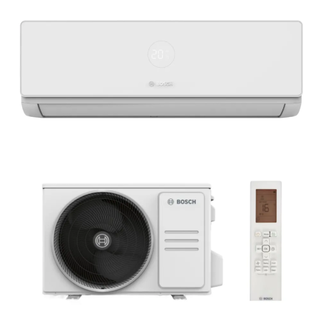 Aer Conditionat Rezidential - Aparat de aer conditionat Bosch Climate 4000i R32 Inverter 12000 BTU, ionizare, Follow me, i-Clean, Wind avoid me, filtru cu catalizator rece, CL4000iU W 35 E - CL4000i 35 E