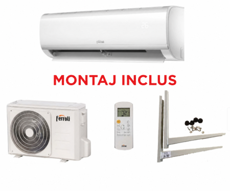 Montaj inclus Ferroli Diamant S 18000 BTU [0]