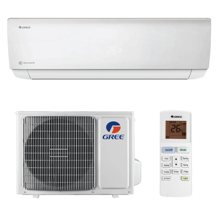 Aer Conditionat Rezidential - Aparat de aer conditionat Gree Bora A4 Silver R32 GWH18AAD-K6DNA4E Inverter 18000 BTU, Wi-fi, generator ioni Cold Plasma, dezghetare inteligenta