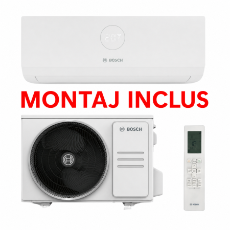 Pachete aer condiționat cu montaj inclus - Montaj inclus Bosch Climate 3000i 12000 BTU