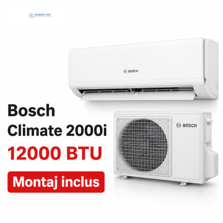 Aer Conditionat Rezidential - Montaj inclus Bosch Climate 2000i 12000 BTU