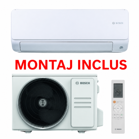 Pachete aer condiționat cu montaj inclus - Montaj standard + BOSCH Climate 6000i, 18000BTU, A+++/A++