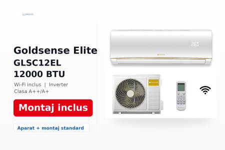 Aer conditionat 12000BTU - Montaj inclus Goldsense Elite GLSC12EL 12000 BTU